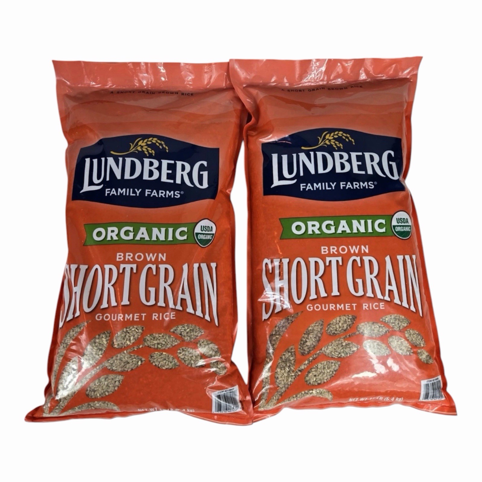 24 Lbs Lundberg ORGANIC SHORT GRAIN BROWN RICE Non-GMO / SHIPS FREE IN U.S.