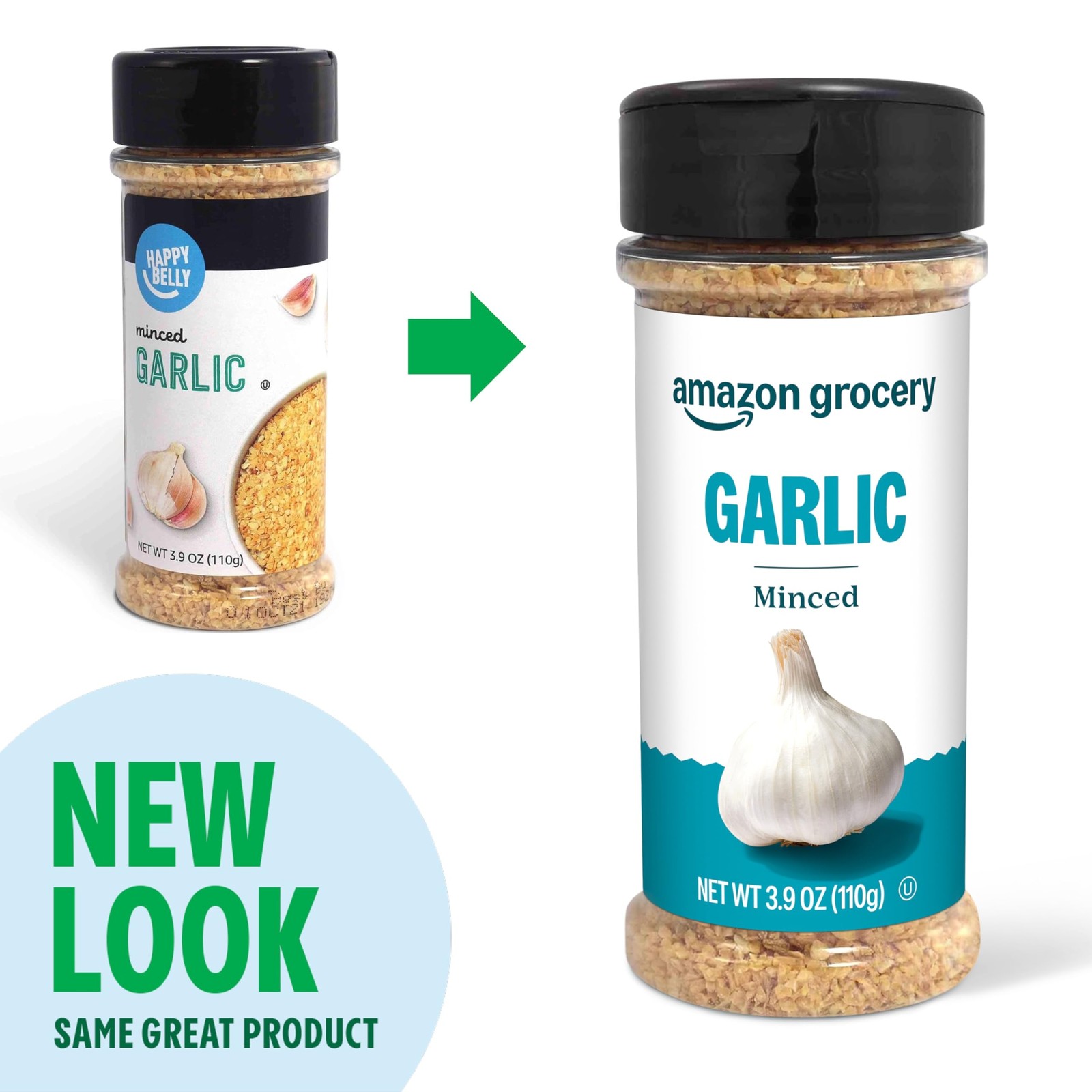 Grocery, Minced Garlic, 3.9 Oz