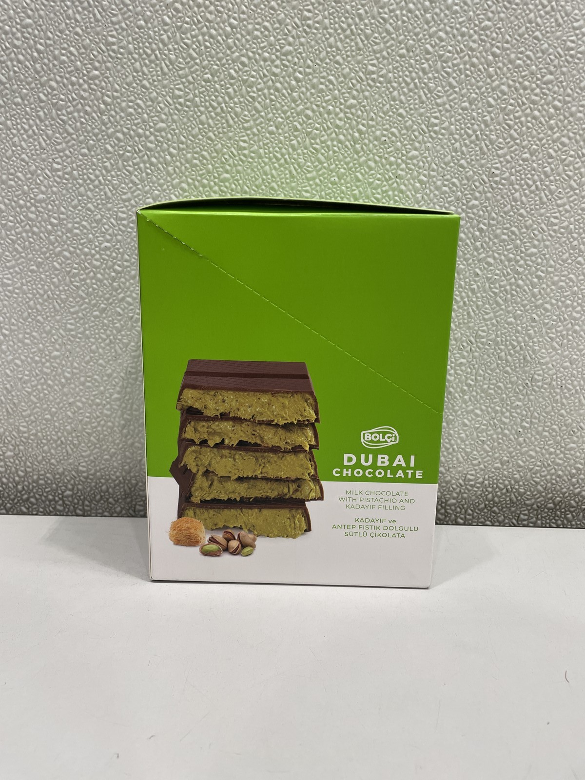 Lot Of 6 Bolci Dubai Chocolate With Kadayif & Pistachio Filling 7.05 oz, 08/2027