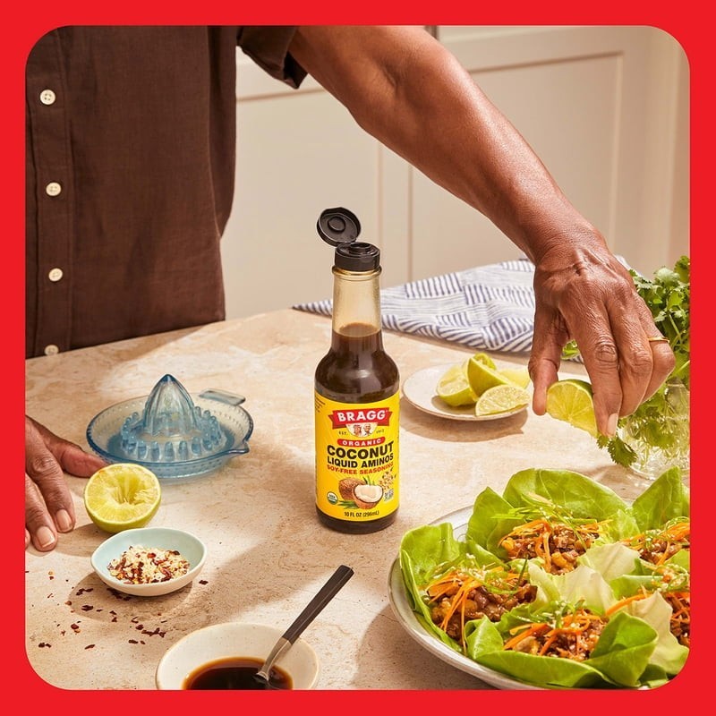 Bragg Organic Coconut Liquid Aminos Soy-Free Seasoning, 10 fl oz