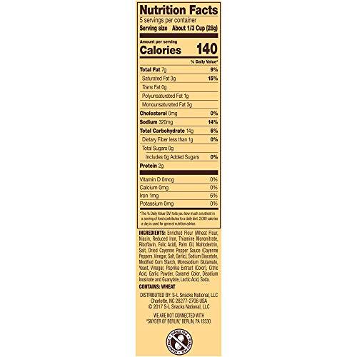 Snyder’s of Hanover Pretzel Pieces, Hot Buffalo Wing, 5 Ounce (Pack of 8)