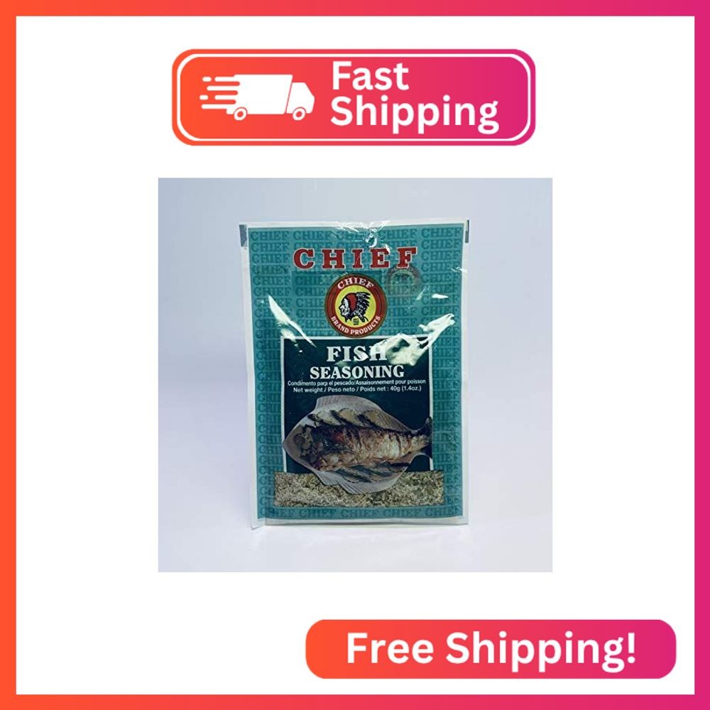 Chief Fish Seasoning (40grams Single Bag) – Product of Trinidad