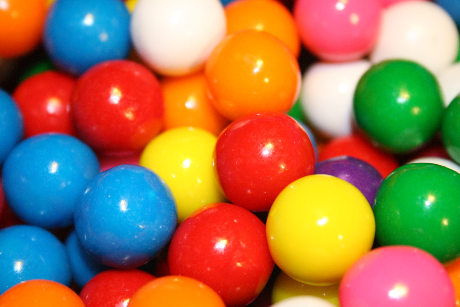Bayside Candy 16mm or 0.62 inch ASSORTED GUMBALLS-1LB (210 COUNT)