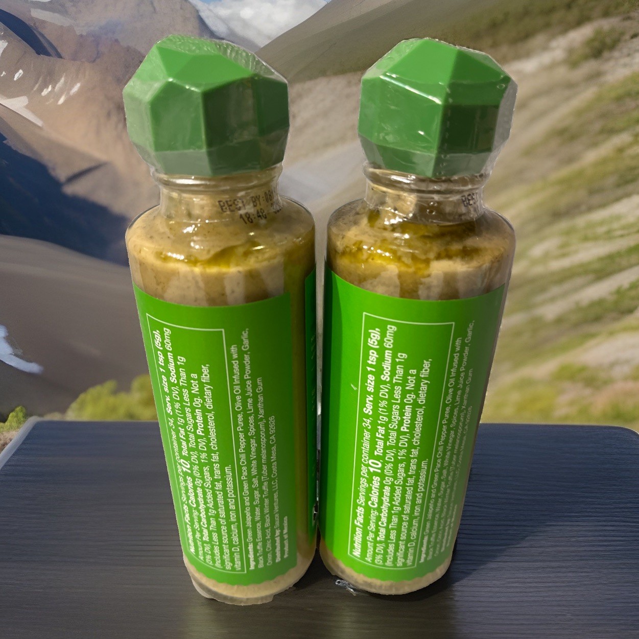 TRUFF, Black Truffle Hot Sauce, Jalapeno Lime 6 oz (pack-2) Exp 08/27 Ships Free