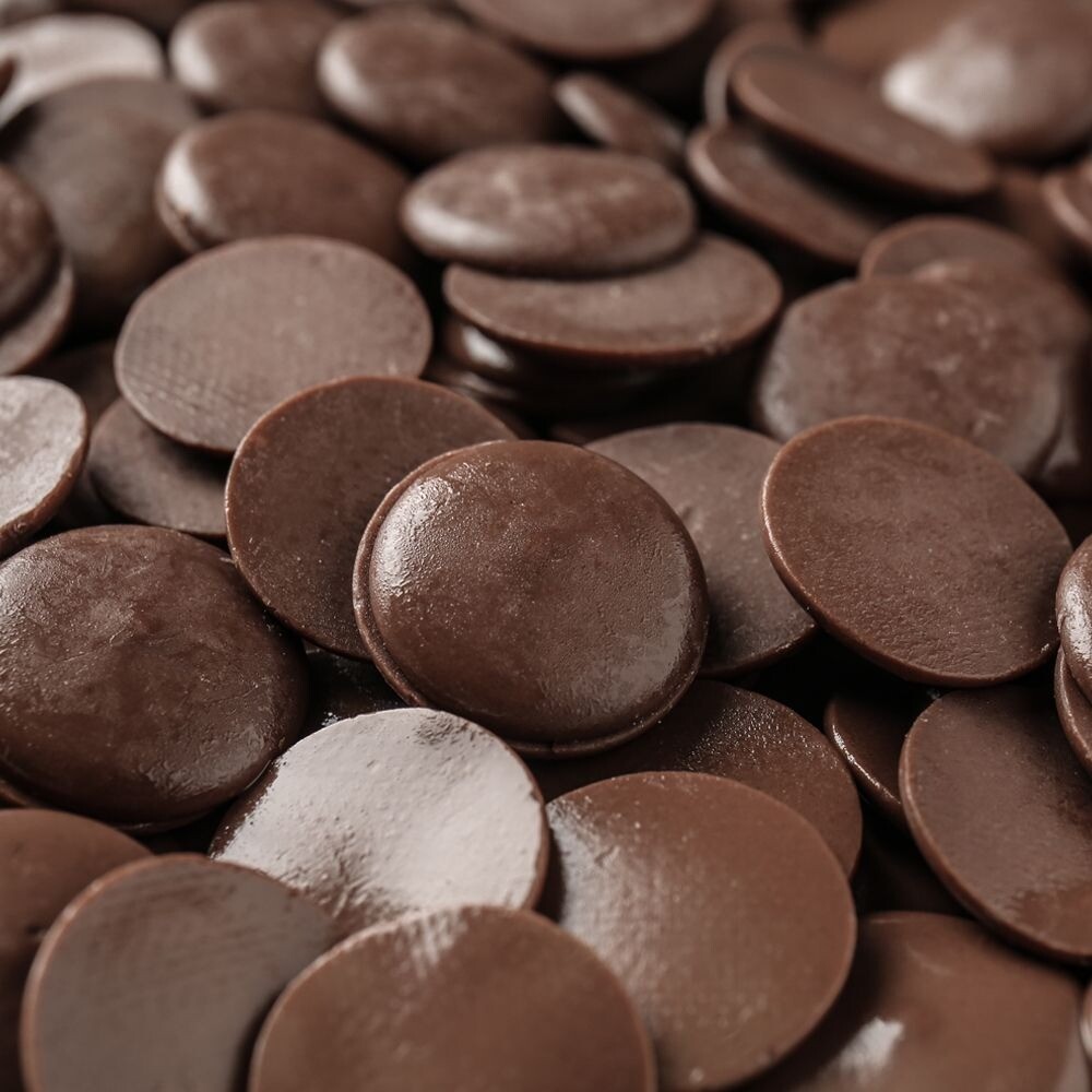 Cacao Barry Extra-Bitter Guayaquil 64% Dark Couverture Chocolate Discs