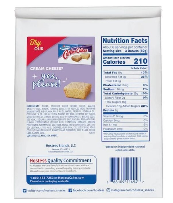 Hostess Donettes Crunch Mini Donut, 9.5 Ounce — 6 per case
