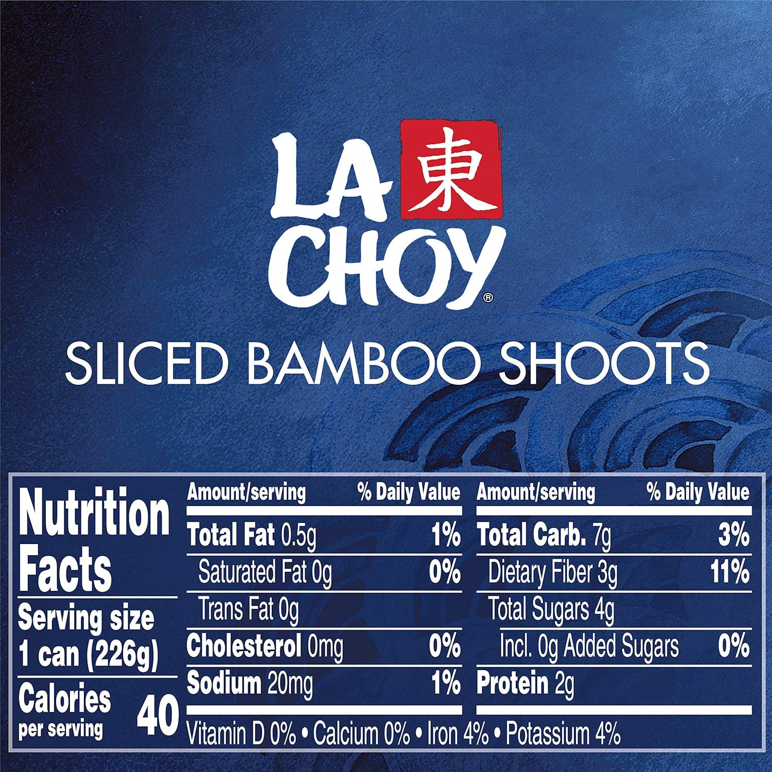 Sliced Bamboo Shoots, 8 oz Can