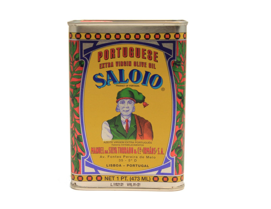 Saloio Portuguese Olive Oil – 1 Pint – 473ml 1can