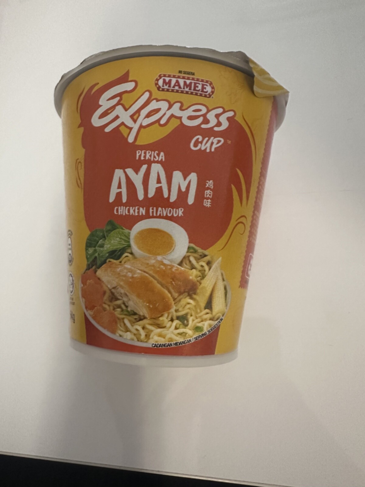 mamee express cup chicken flavor
