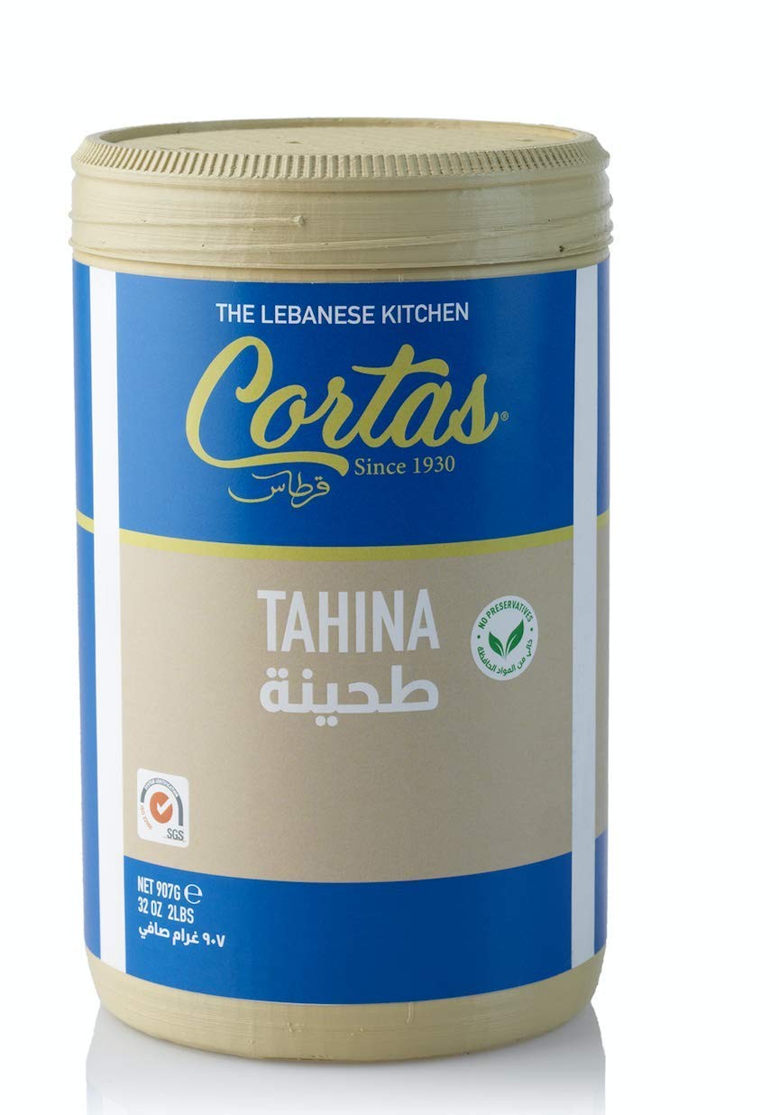 Premium Lebanese Tahini 2 Pound All Natural Sesame Paste 2 (Pack of 1)