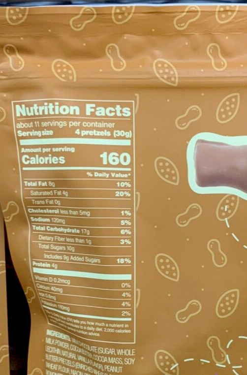 Trader Joe’s Milk Chocolate Covered Peanut Butter Pretzels 12 oz