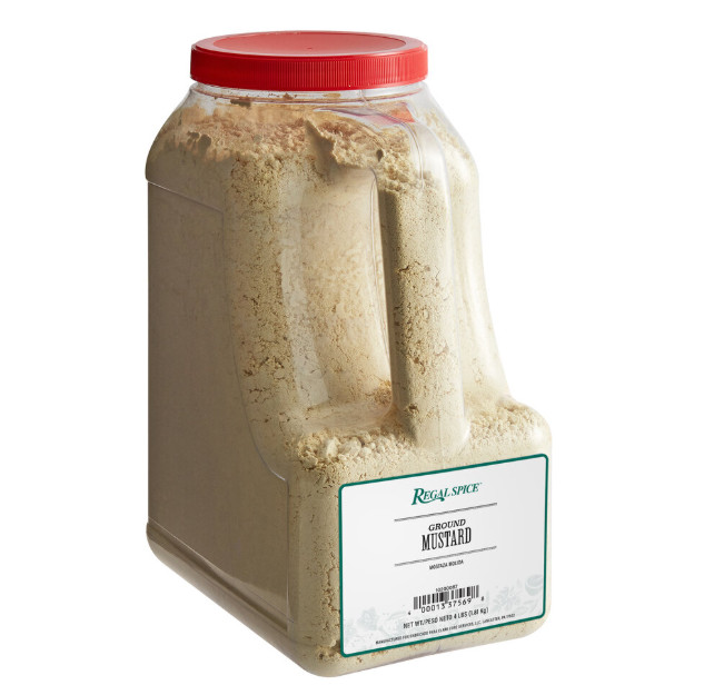 Regal Ground Yellow Mustard Sharp Spicy Flavor 4-lbs