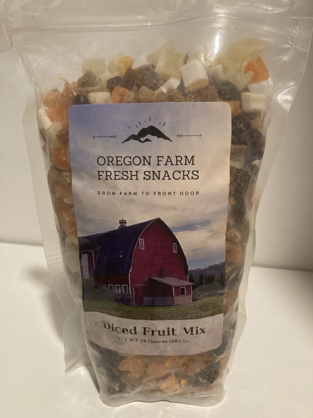 Oregon Farm Fresh Snacks Dried Fruit Mix – 24oz Healthy Snacks Fresh and Natural