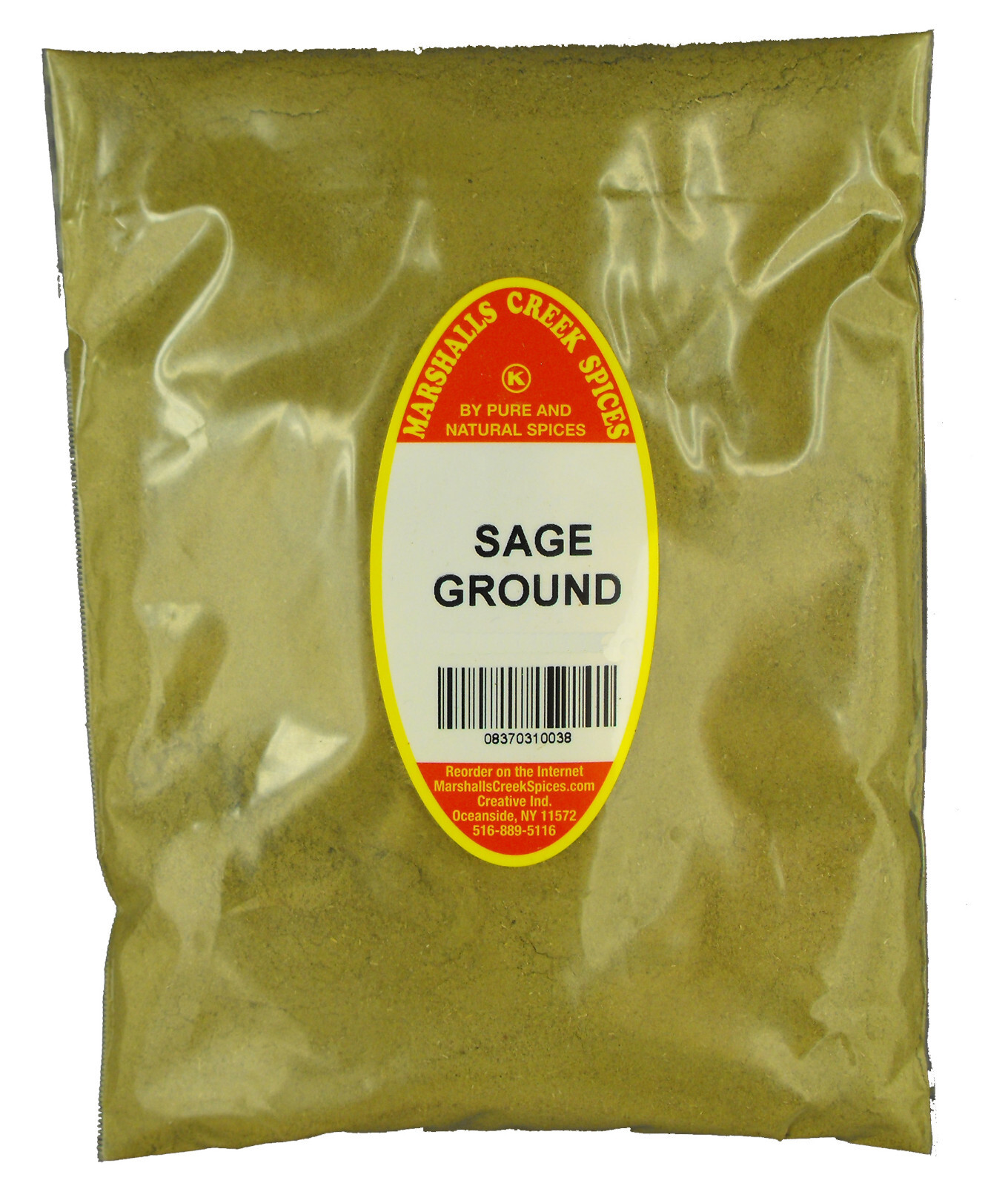Marshalls Creek Spices SAGE GROUND REFILL – Kosher