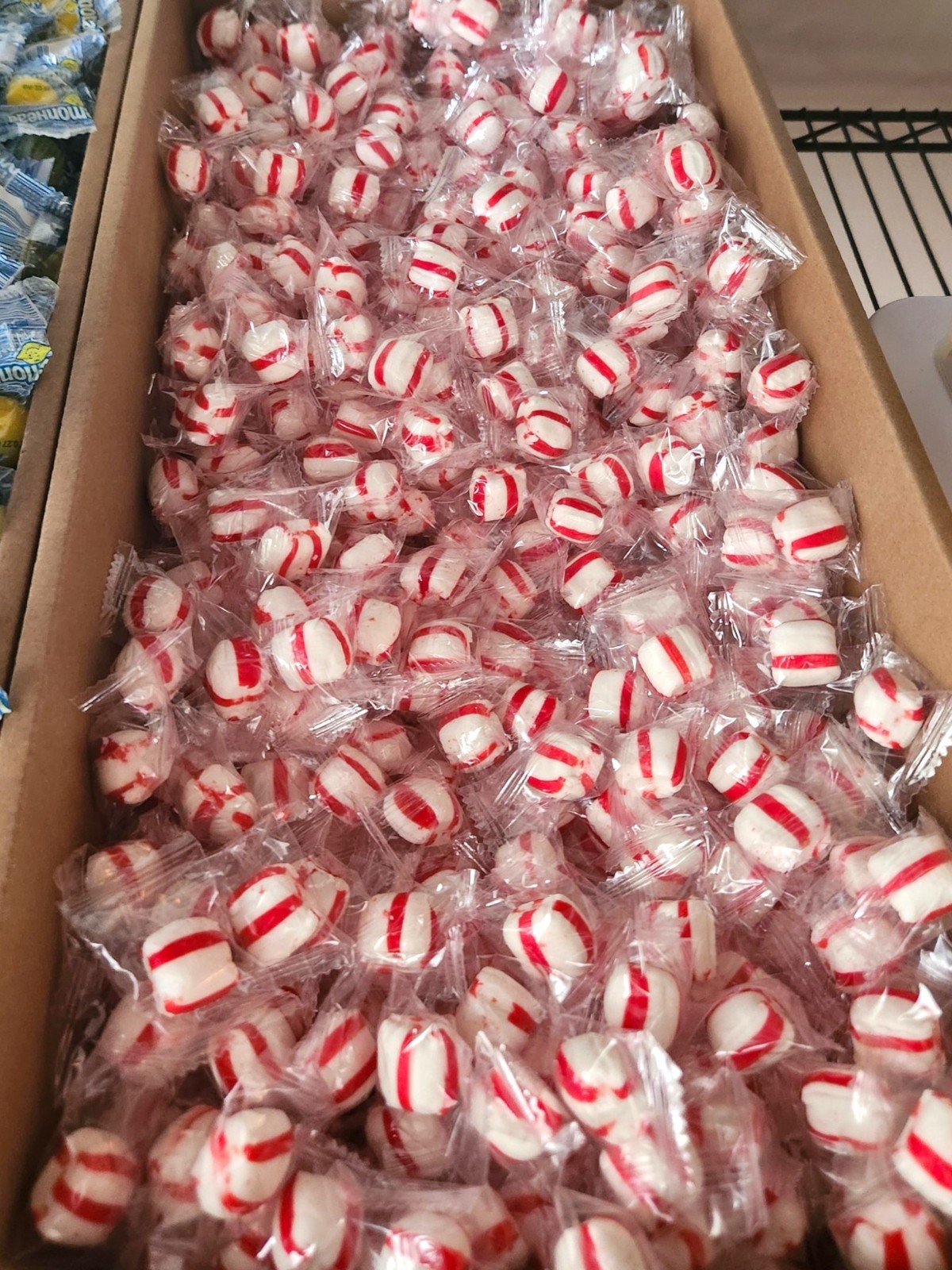 Peppermint Soft Puffs Candy | 170 Wrapped Pcs 32 oz (2 LB) Mint Candy Bulk Candy