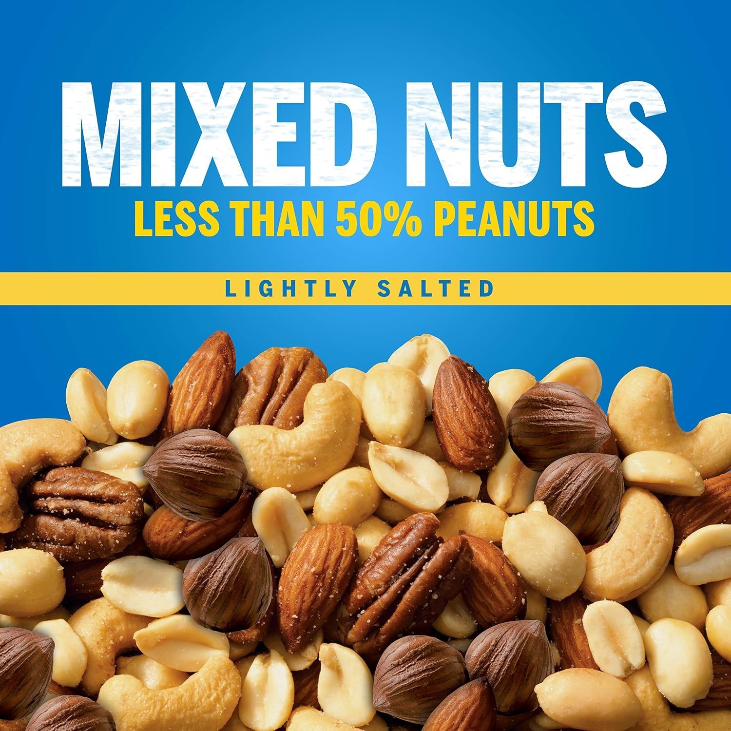 Healthy Party Snacks: Lightly Salted Mixed Nuts, 4 Pack