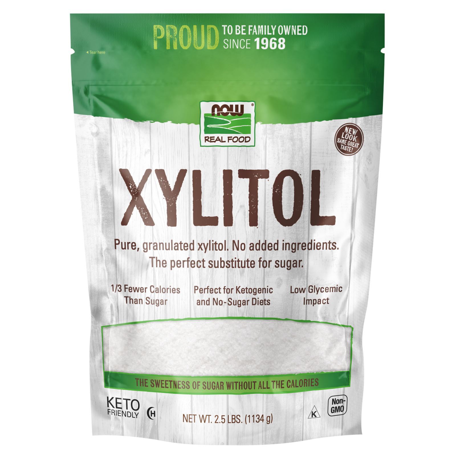 NOW FOODS Xylitol 2.5 lbs.