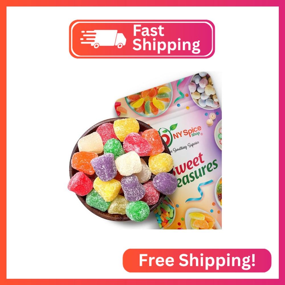NY SPICE SHOP Assorted Spice Drops – Spice Drops – Gum Drops Candy – Gum Drops –