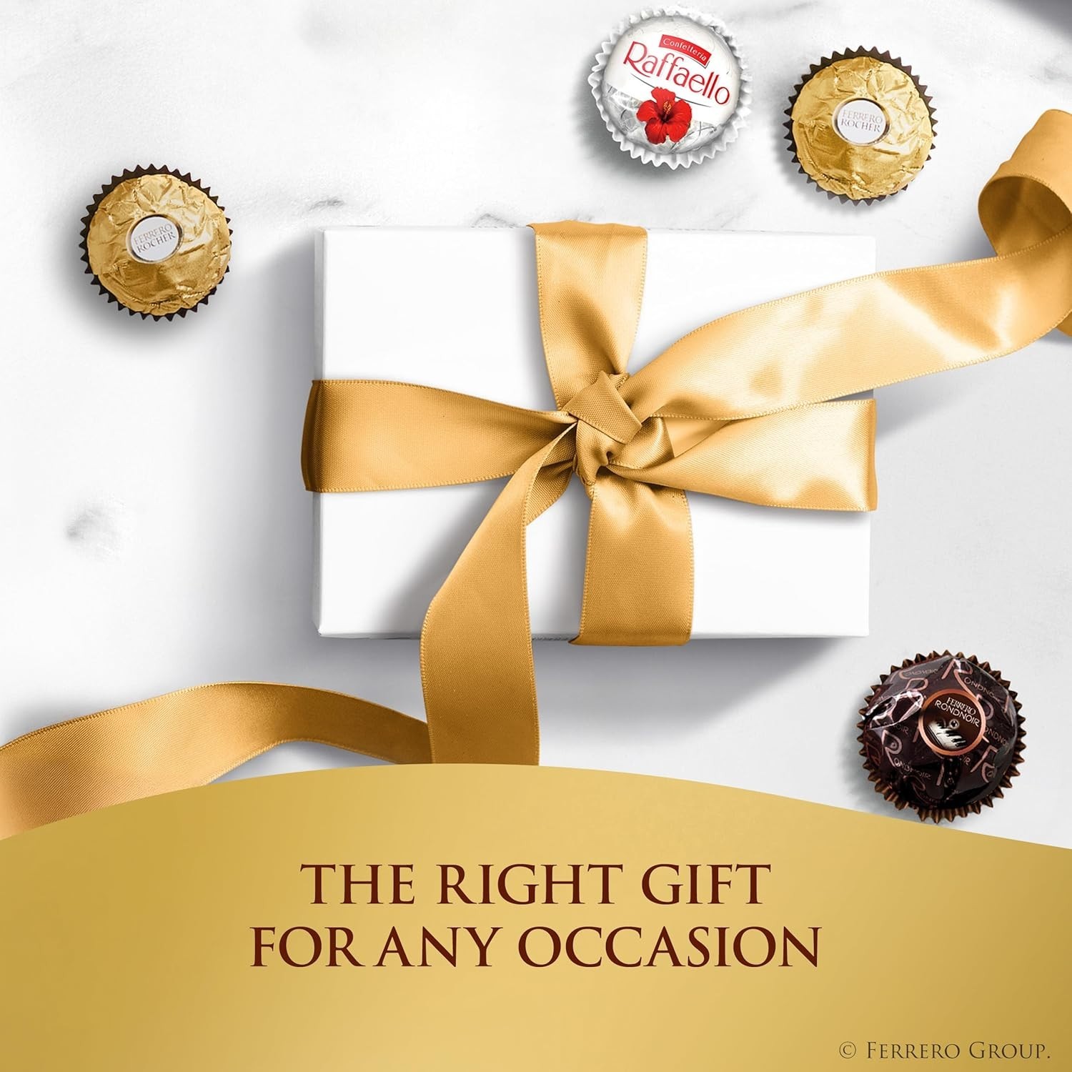 Elegant Assorted Chocolate Box: 24 Fine Hazelnut and Coconut Confections, 9.1 oz