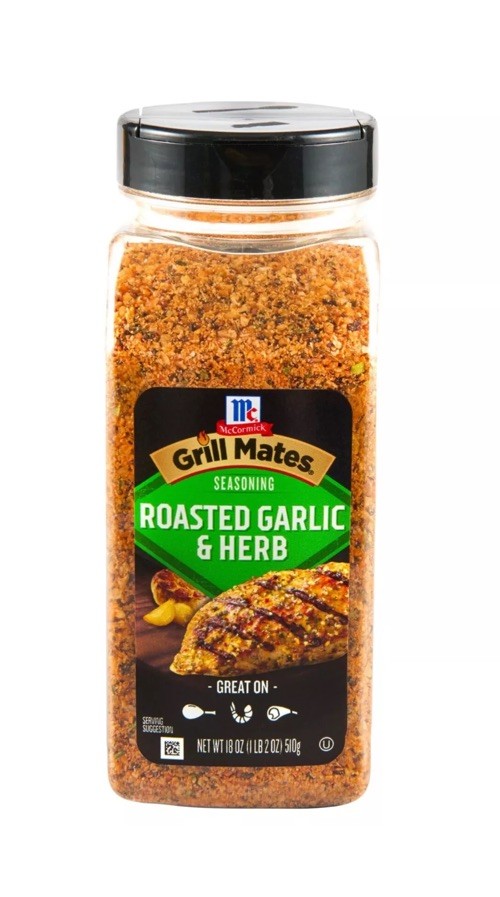 New McCormick Grill Mates Roasted Garlic & Herb Seasoning 18 Ounce – Bold Flavor