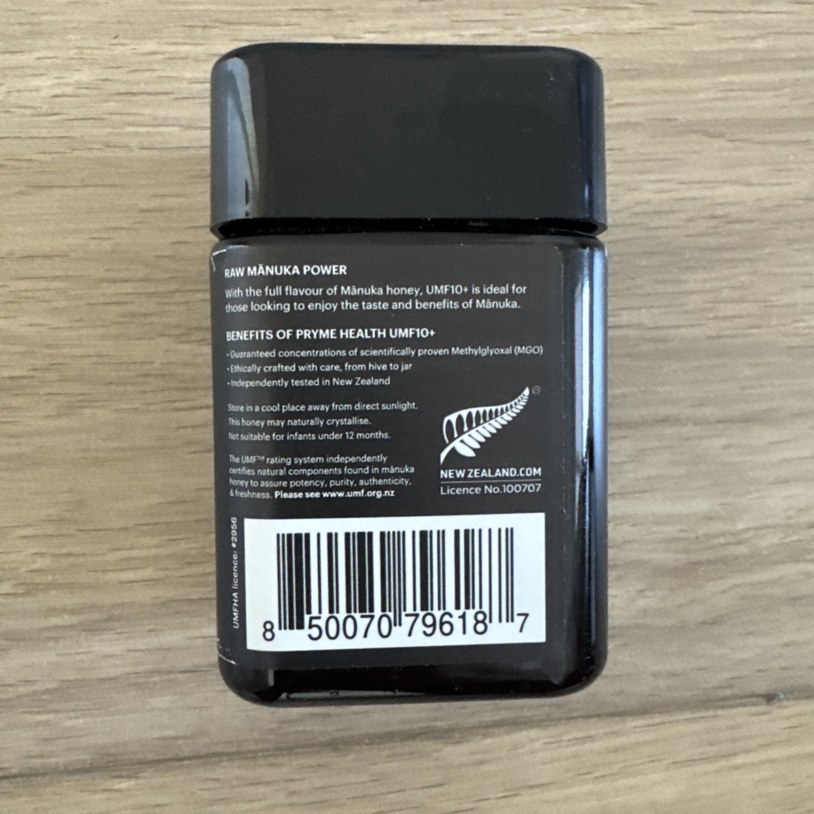 PrymeHealth New Zealand Manuka Honey MONO MGO 261+ UMF 10+ (12.3) 350g Exp: 2030