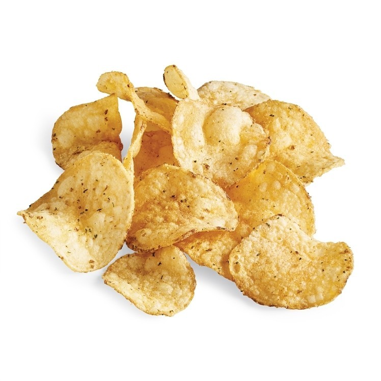Spicy Dill Pickle Kettle cooked chips from Metro Deli, 60 bags, 1.38 oz