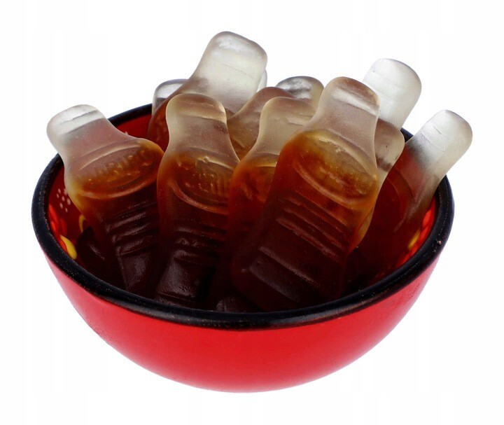 HARIBO Happy Cola Jelly Cola Bottles 150 pcs – 1200g