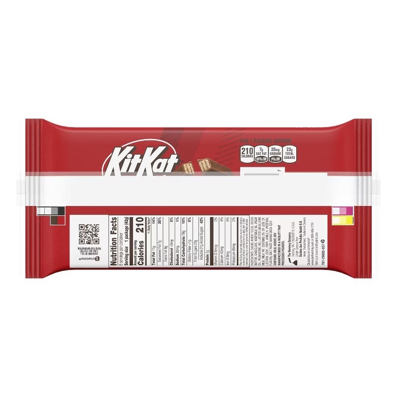 Milk Chocolate Wafer Candy Bars – 9oz/6ct Kit Kat