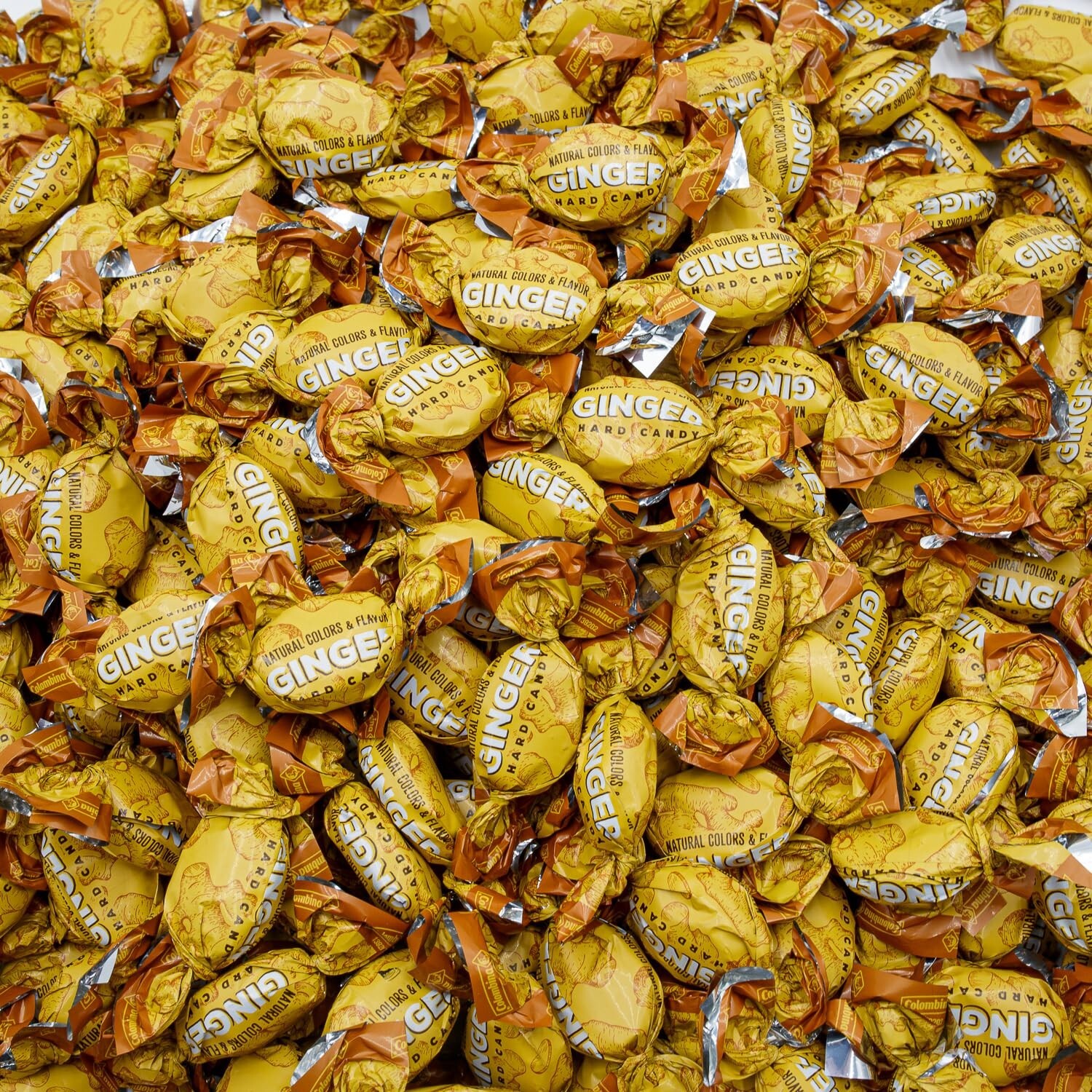 Ginger Flavor, Individually Wrapped, Bulk & Delicious Hard Candy (5 Pounds) Sale