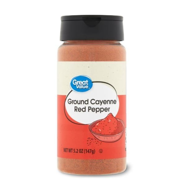 Great Value Ground Cayenne Red Pepper, 5.2 oz