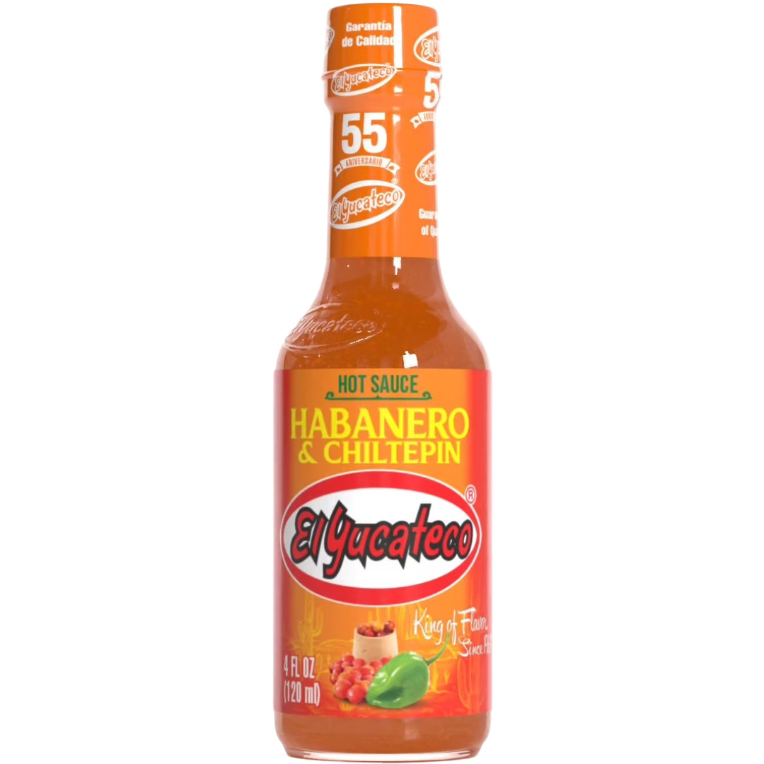 El Yucateco Habanero Chiltepin Sauce, 4 fl oz