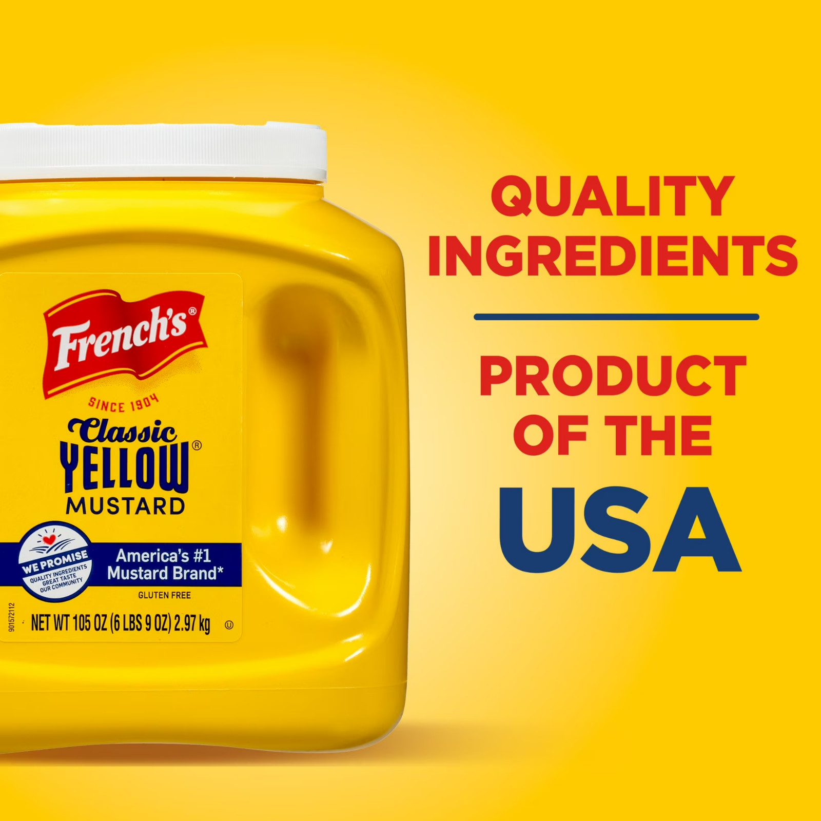 French’s Classic Yellow Mustard, 105.0 oz Cup
