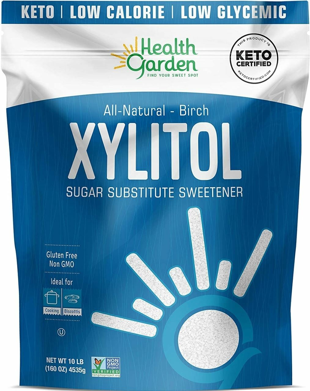 Health Garden Real Birch Xylitol, 10 lbs.