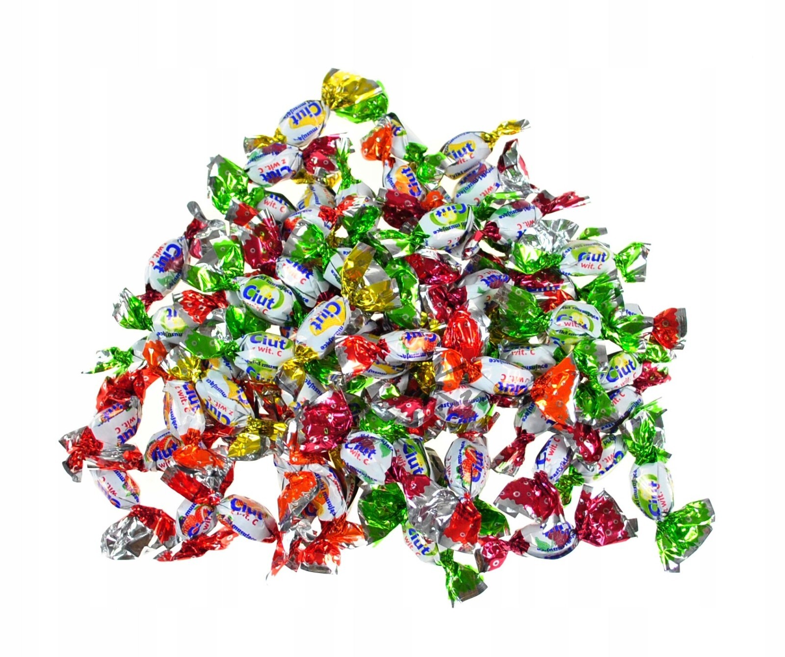 CIUT Fruit Flavour Powdered Small Candies Sweets With Vitamin C 1000g 1Kg