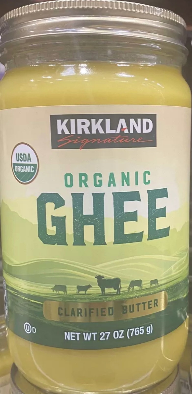 KIRKLAND SIGNATURE ORGANIC GHEE 27 OZ