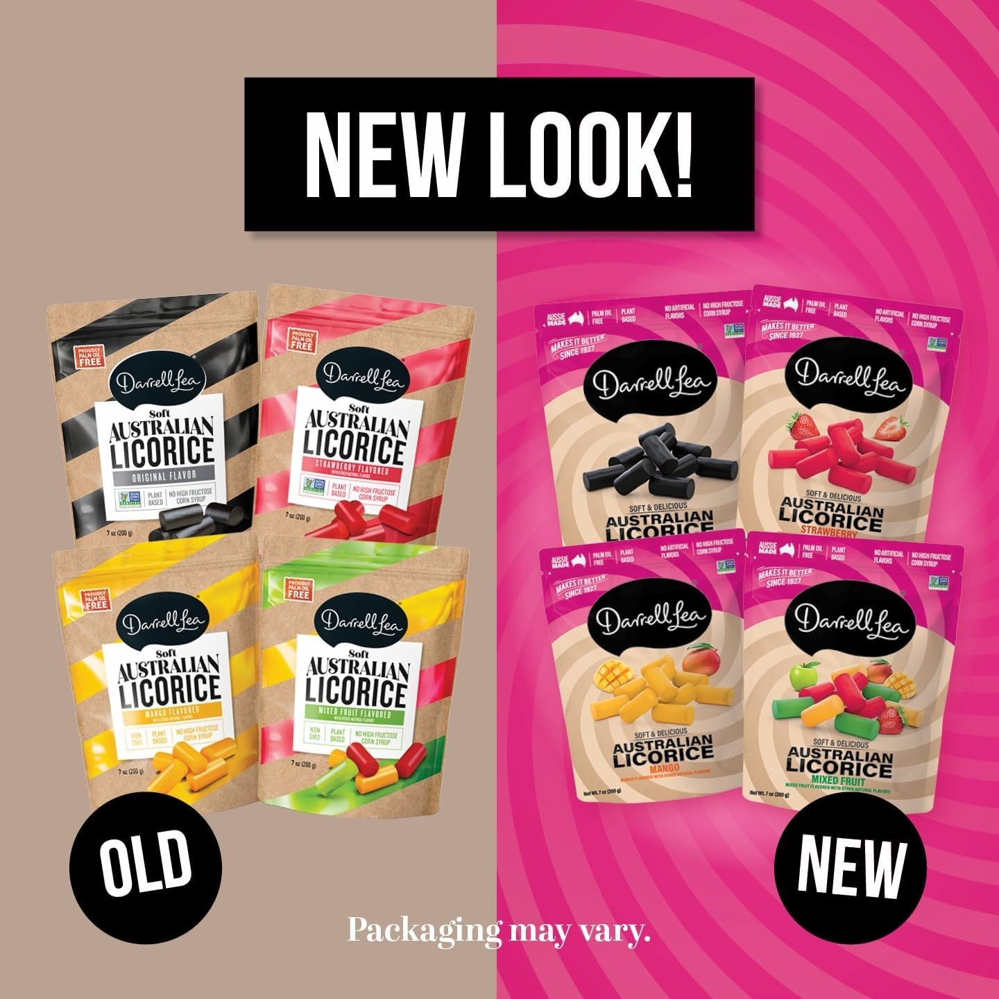 Delicious Plant-Based Australian Licorice – Soft, Chewy, 7oz Mixed Fruit