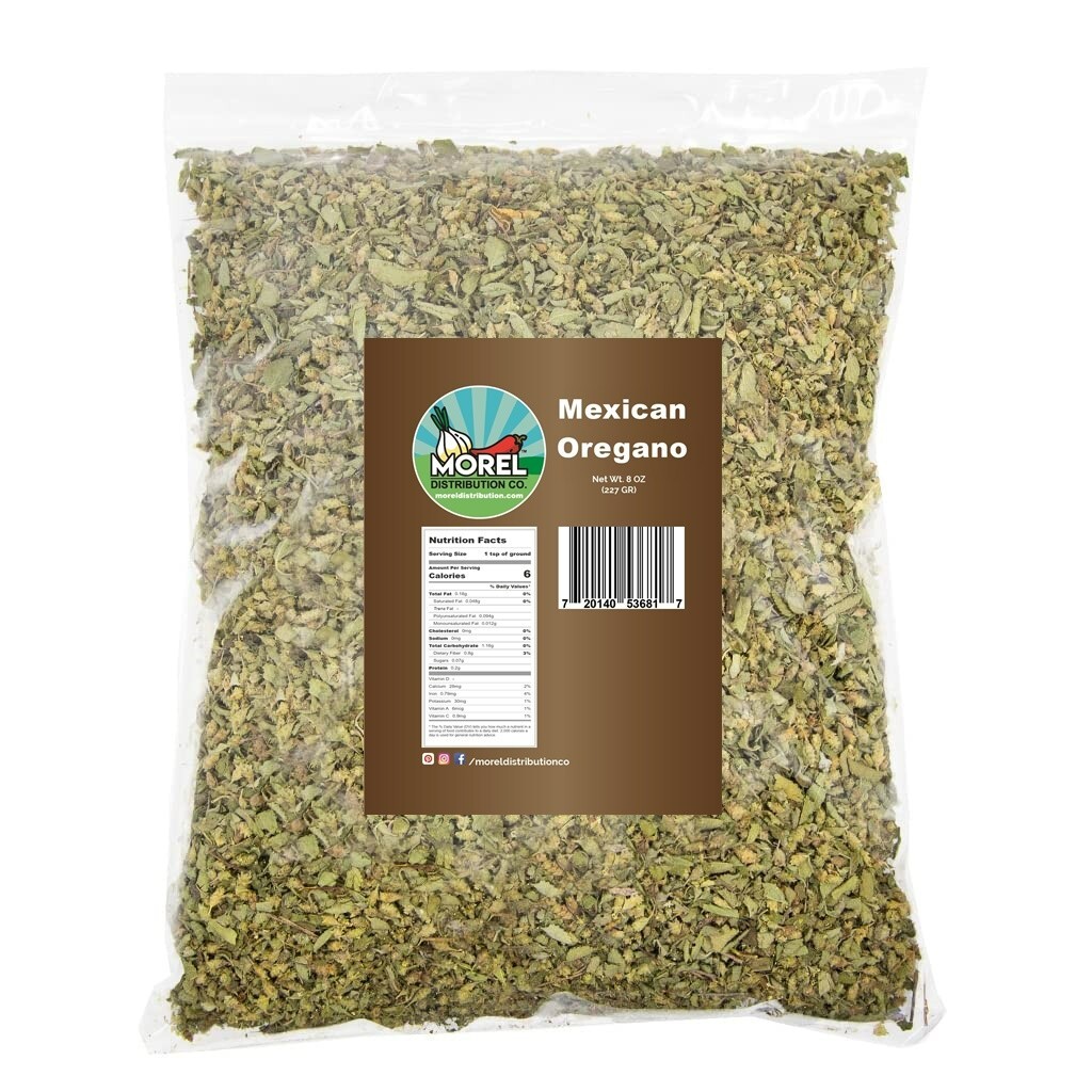 Dried Mexican Oregano, Dried Whole Oregano Leaves 8 OZ