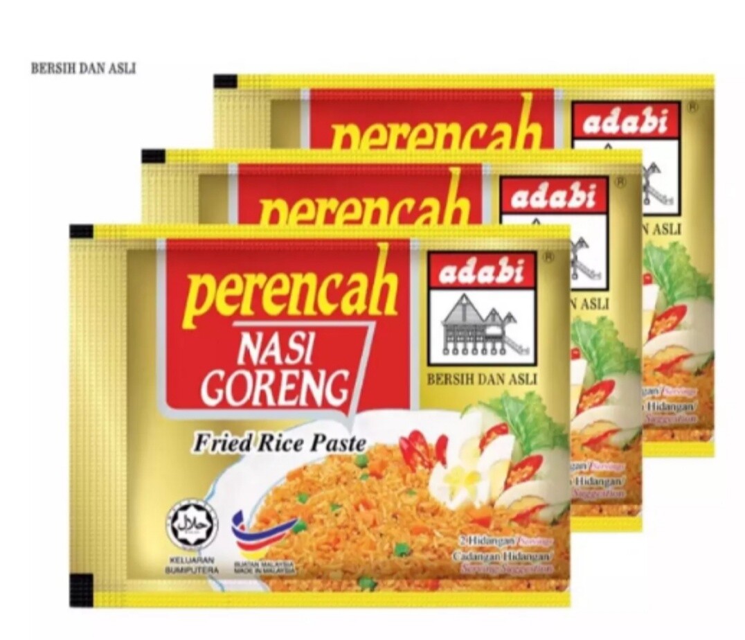 Fried Rice Paste Perencah Nasi Goreng of Adabi Branded (30g × 5) (FAST SHIPPING)
