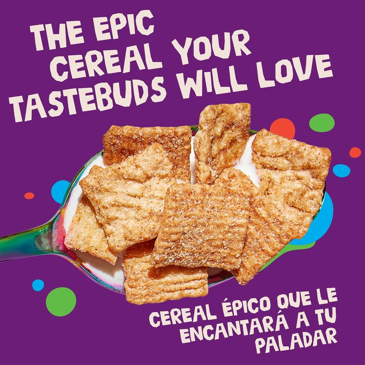 Crispy Cinnamon Cereal, 12 oz – Healthy Breakfast & Snack for Every Occasion