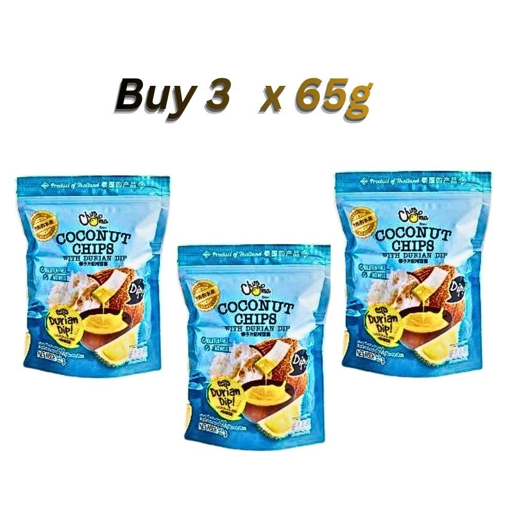 Coconut Chip Grade A Dessert Durian Dip Inside Perfect Combination Flavors Taste