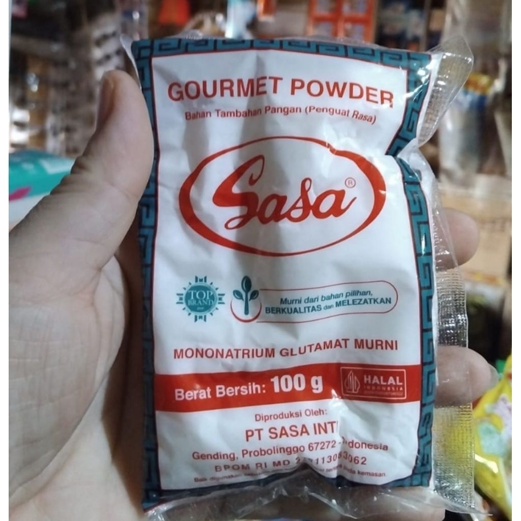 SASA Indonesia Gourmet Powder Pure Monosodium Glutamate Uncle Roger’s MSG 100gr