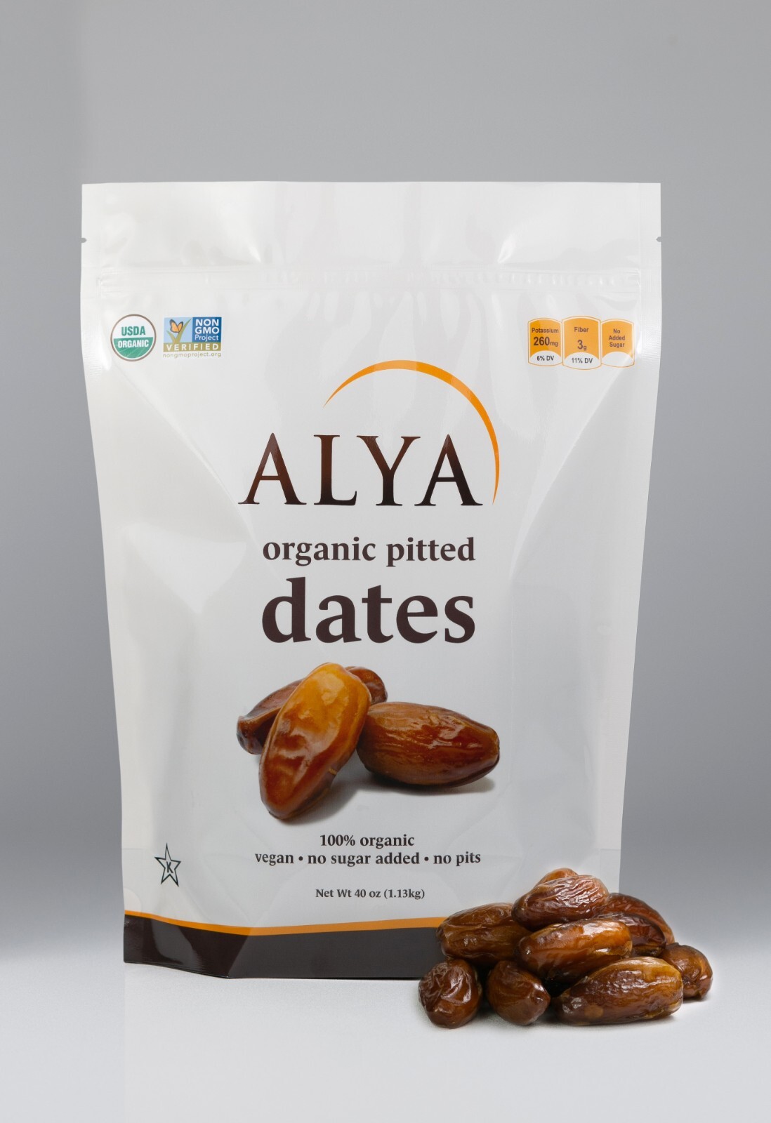 Organic Deglet Noor Pitted Dates 40oz-Kosher/Vegan/NON-GMO