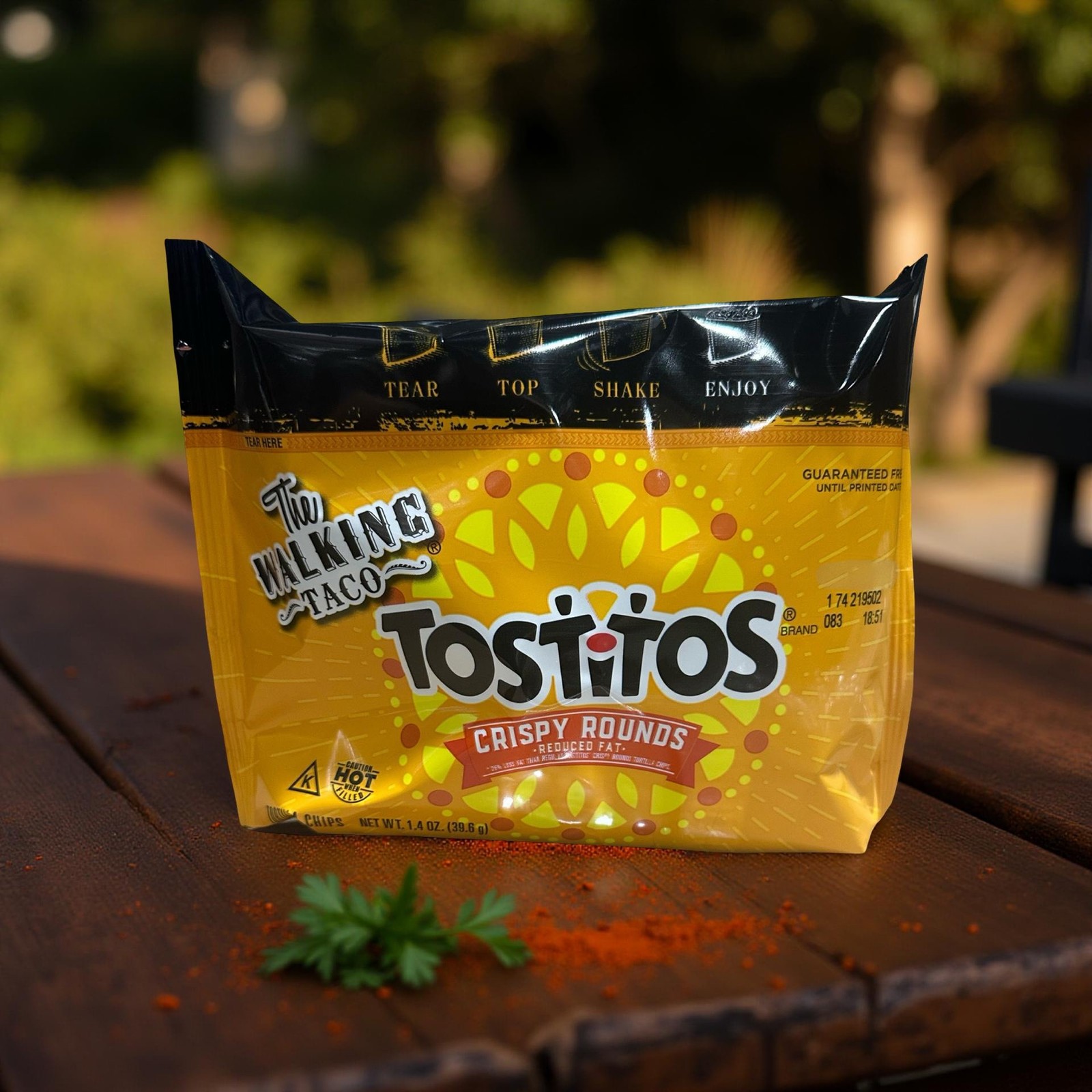 Tostitos Crispy Rounds Walking Taco Reduced Fat Tortilla Chips – 1.4 oz Bags, 22