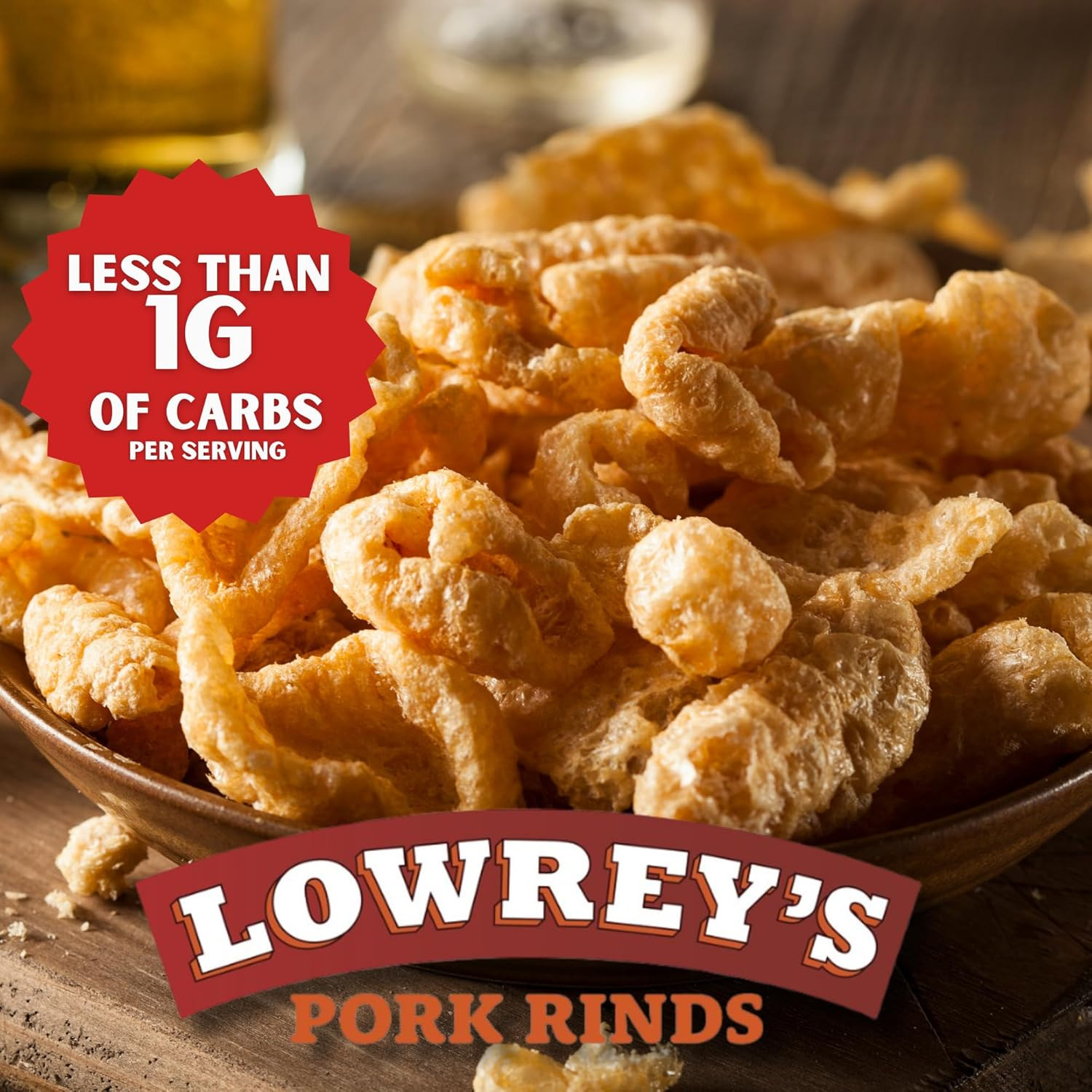 Bacon Curls Microwave Pork Rinds (Chicharrones), Original, 1.75 Ounce (Pack of 1