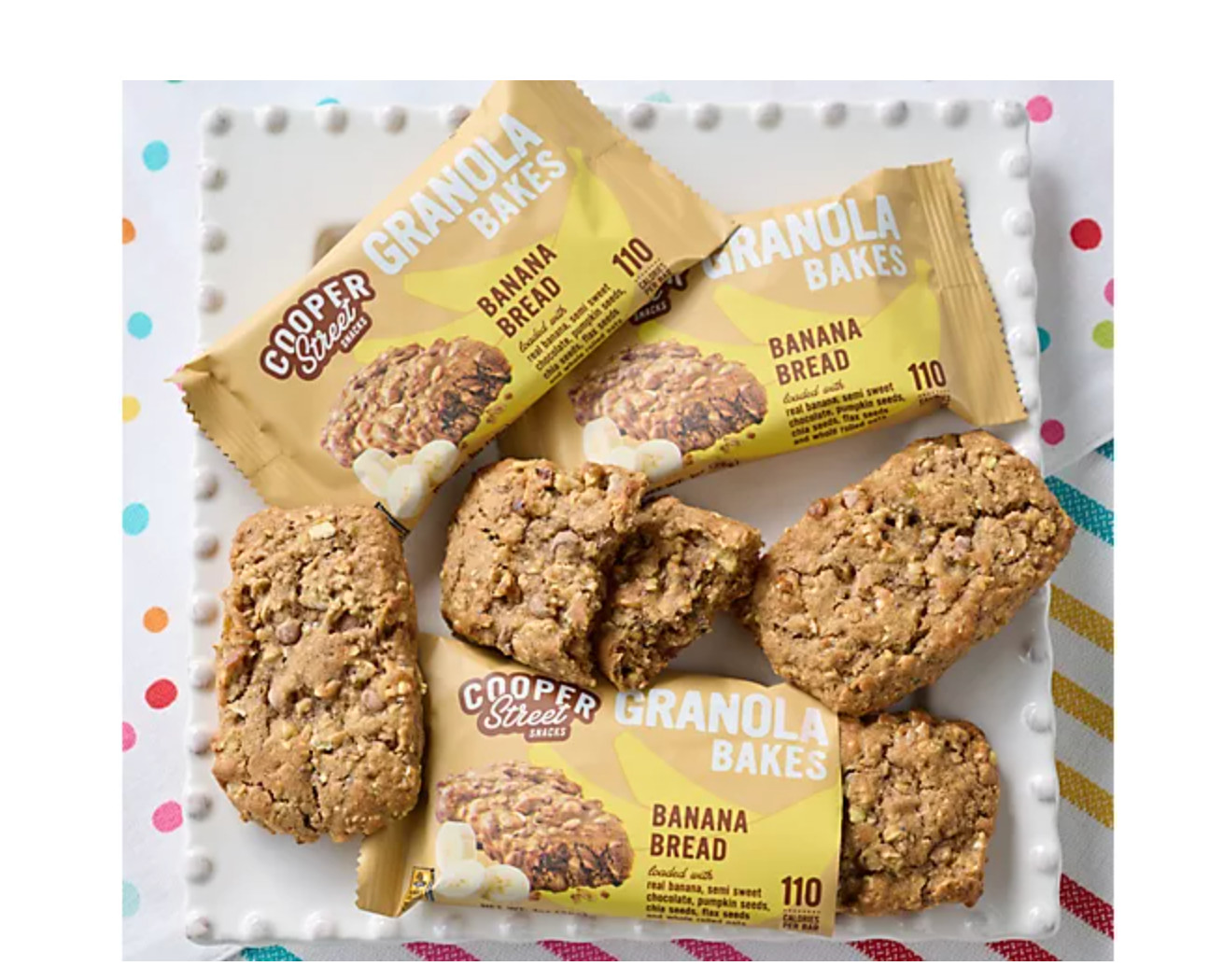 Cooper Street 24 Individually Wrapped Granola Bake Bars
