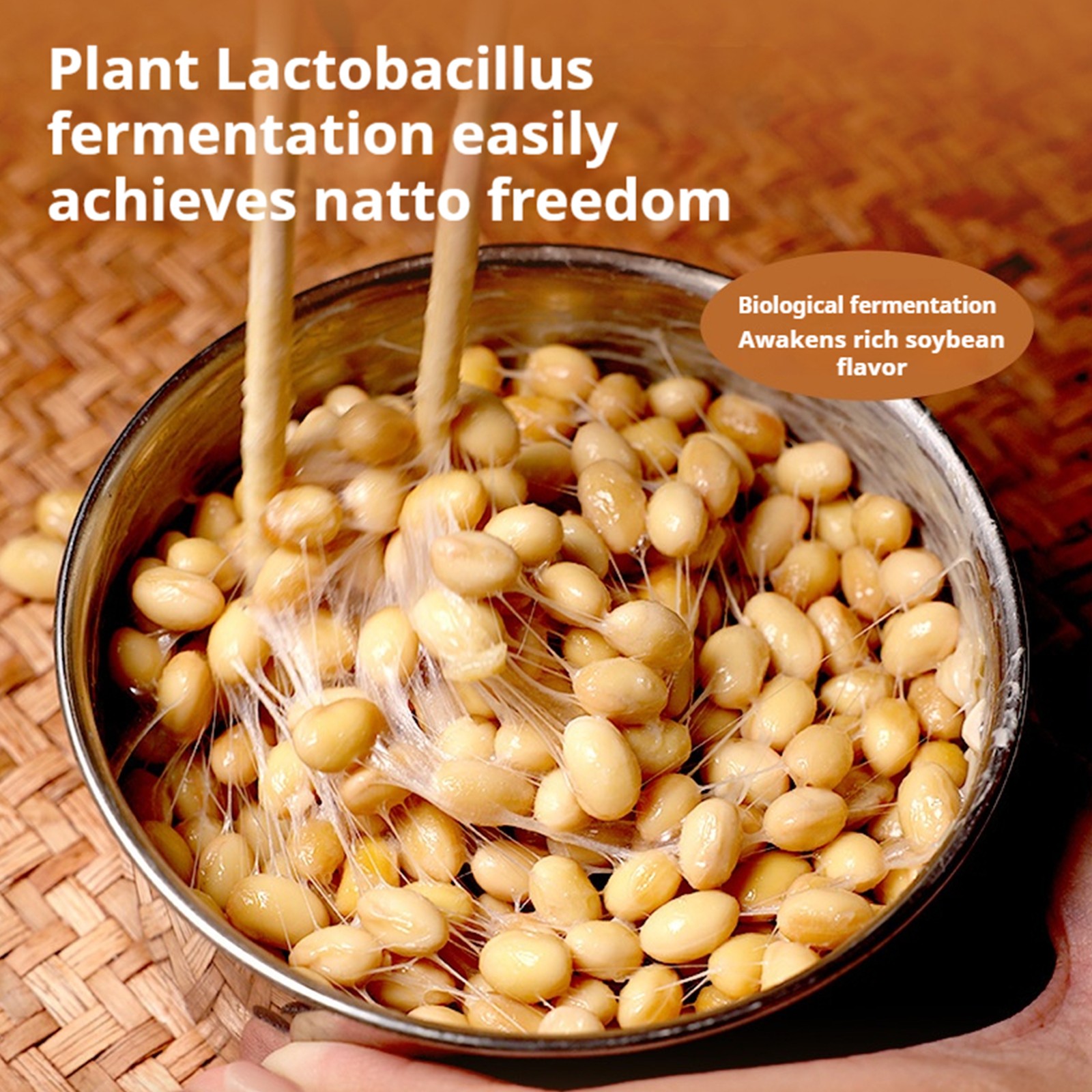 10bags Natto Fermentation Starter Homemade Soybeans Powder Natto Bacteria
