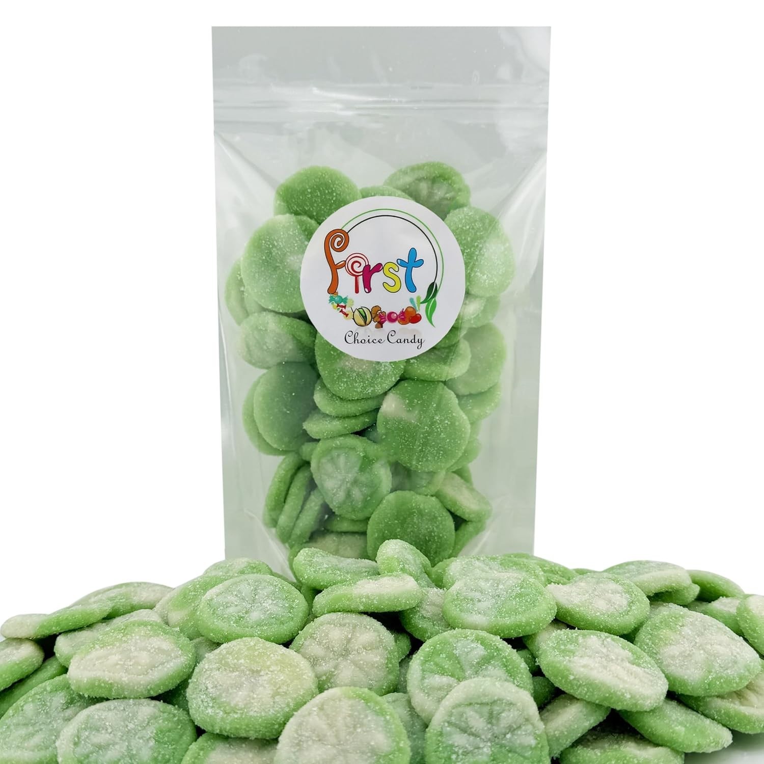 FirstChoiceCandy Sweet and Sour Cucumber Lime Flavored Gummy Candy
