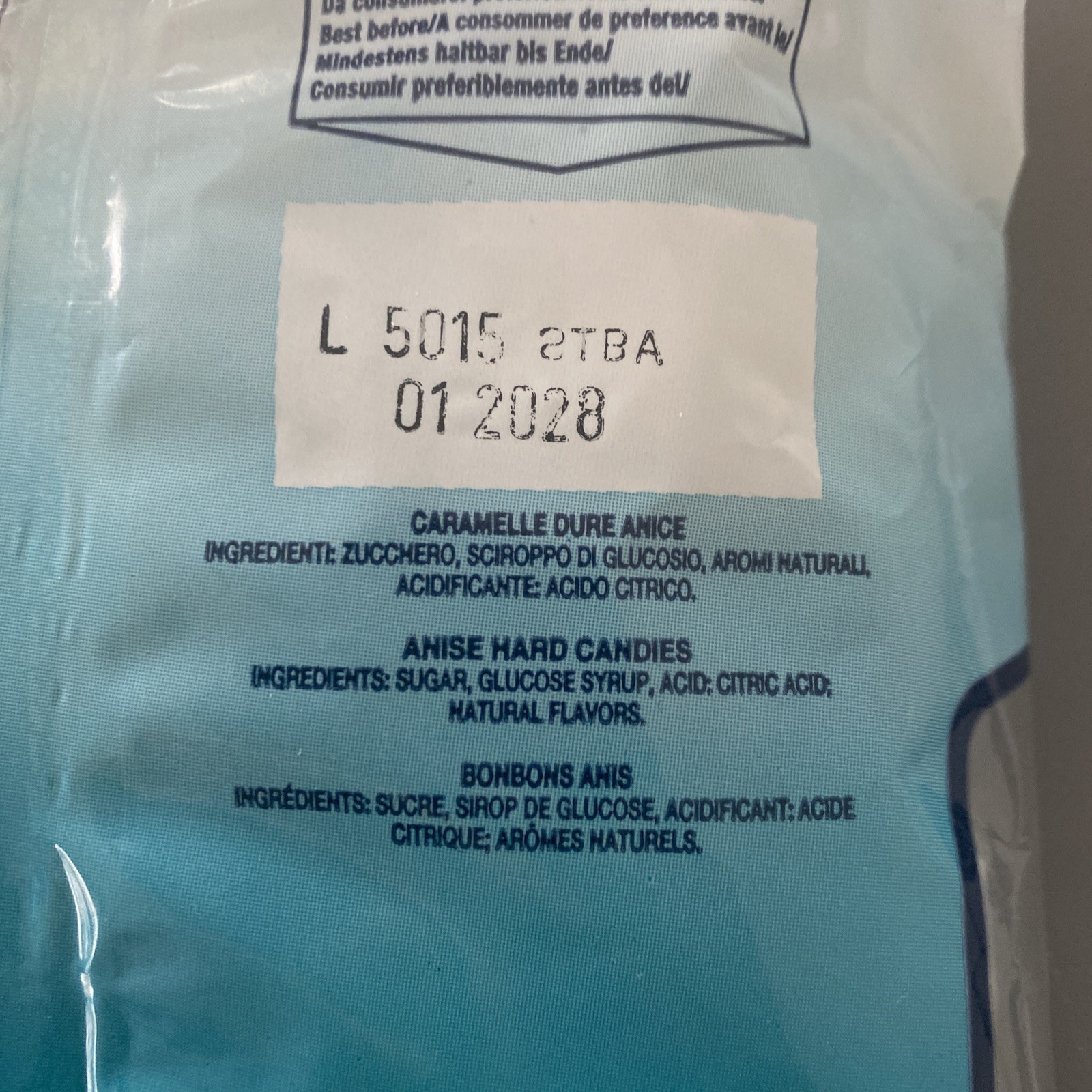 Cedrinca Anice Hard Candies 5.25 oz. 1 bag No color. Natural. Gluten Free