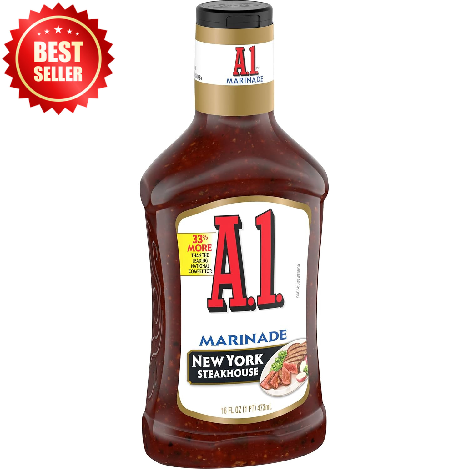 6 Pack Steakhouse New York Marinade 16 Oz Bottles Bulk Beef Grilling US
