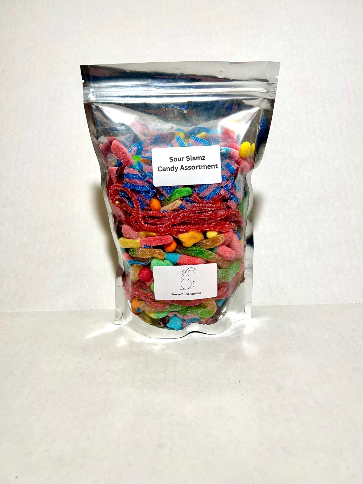 Sour Slamz Bulk Gummy Candy Sour Candy Mash Up Flavor 20oz 30oz Bag Jug